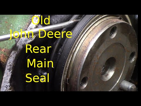 Ep 27  Crazy old John Deere rear main seal
