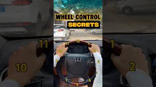 Drivers Are Just Learning THIS Steering Wheel Trick.#carhacks #cardiy #drivingsafety #carfacts