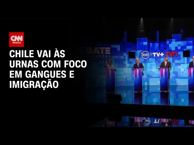 Eleição presidencial no Chile tem como foco crimes, imigração e gangues | CNN NEWSROOM