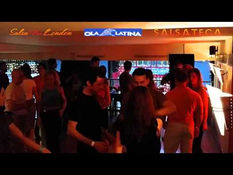Salsa Dancing Class London - Juan Soto & Melitta Siomos - El Bembé - 12th July 2014
