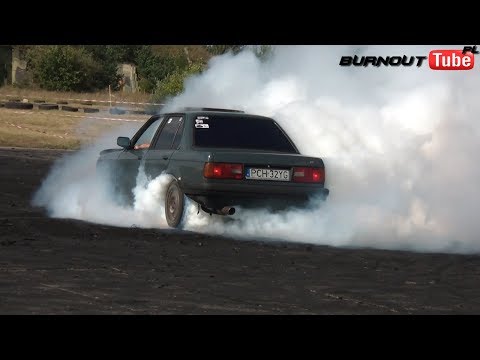 Finał pokazu mocy BMW E30 325 "STERYD" - 1 Urodziny BMW Grupa Piła