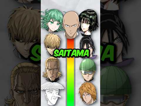CLOSEST ONE PUNCH MAN CHARACTER TO SAITAMA?