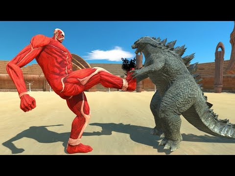 OMG! ARBS Colossal Titan KICKS Godzilla & King Kong To Another Dimension