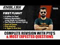 English Class 10 Board Exam 2023 First Flight Complete Revision PYQ S Most Expected Questions