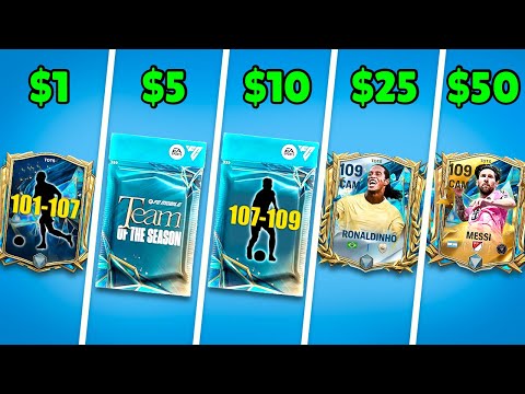 I Opened Every Ultimate TOTS Pack In FC Mobile