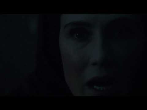 Red woman Milisandre Lights the trench Season 8 Episode 3