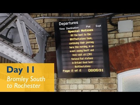 Is There A Toilet On This Train? - Episode 7, Day 11 - Bromley South to Rochester