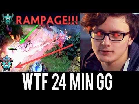 WTF Hack Crit Phantom Assassin Miracle- Easy RAMPAGE 24 Min GG EZ Game Dota 2