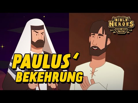 Paulus bekehrt sich | animierte Bibelgeschichten für Kinder | Glaubenshelden der Bibel