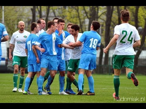 Skrót meczu Radomiak Radom - Świt Nowy Dwór Mazowiecki. II liga sezon 2013/2014.