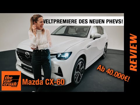 Mazda CX-60 im Test (2022) Wie GUT ist der Plug-in Hybrid ab 40.000€?🇯🇵 Review | Preis | Innenraum