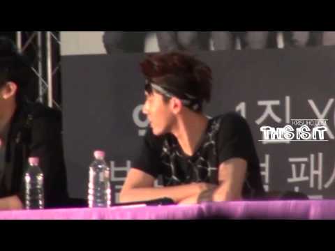 130616 EXO Incheon fansign event - KRIS focus