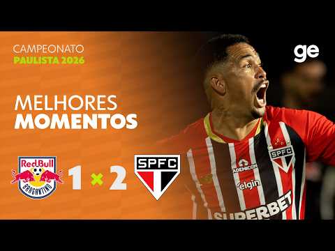 BRAGANTINO 1 X 2 SÃO PAULO | MELHORES MOMENTOS | QUARTAS DE FINAL CAMPEONATO PAULISTA 2026 | sportv