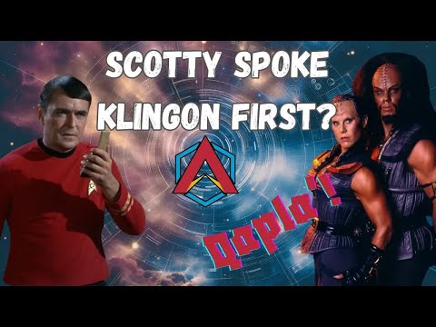 Scotty Invented Klingon?! The Surprising Origin of tlhIngan Hol - Trek Trivia!