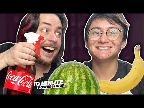 Trying LIFE HACKS with Michael Reeves! - 10 Minute Power Hour