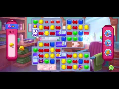 Homescapes Level 8401 夢幻家園 第8401關- No boosters