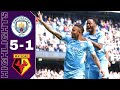 Manchester City vs Watford 5-1 Highlights All Goals | Premier League - 2021/2022