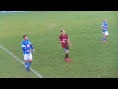 Brightlingsea Regent 0-3 Tonbridge Angels.  Bostik Isthmian League Premier Division.  Sat30Dec2017