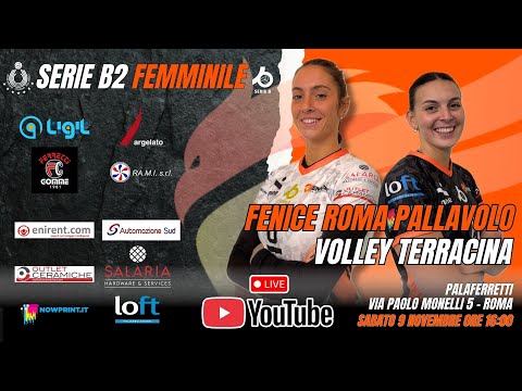 FENICE ROMA PALLAVOLO - VOLLEY TERRACINA