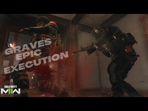 "Unleashing Chaos: Graves Shadow 0-1 Skin's Devastating Finishing Moves in Call of Duty MW 2"