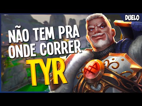 NOWHERE TO RUN | TYR (Ranked Duel Smite Brazil)