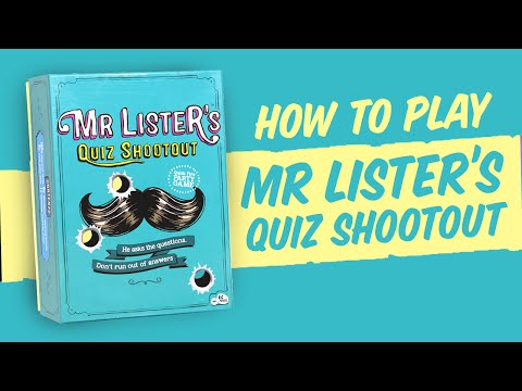 How to Play Mr Lister's Quiz Shootout