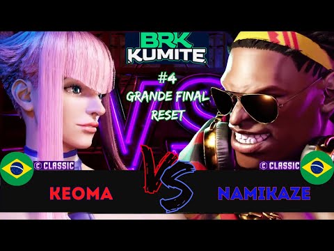 SF6🏆 KEOMA (Manon) vs NAMIKAZE (Dee Jay) 🏆 BR Kumite #4 Grande Final Reset - Street Fighter 6