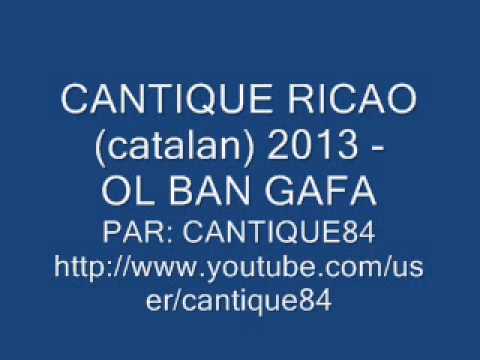 CANTIQUE RICAO - OL BAN GAFA