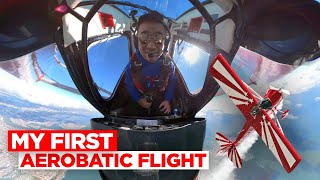 My First Aerobatic Flight – Spin Awareness Flight Training
