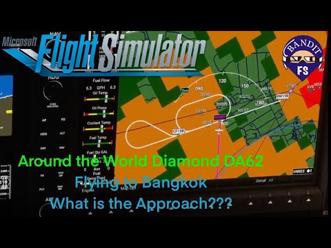 MSFS 2020 | Around the World Episode 15  | Diamond DA62 | VGEG-VTBS | G1000 NXi Vers. 0.6.0 |