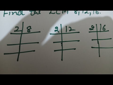 how to find LCM using prime factorization method