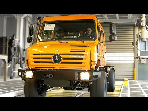 Thumbnail for This Unimog Truck is Built to last 28 years - Daimler Truck Factory Tour (Off-Road AWD Assembly) by Unimog