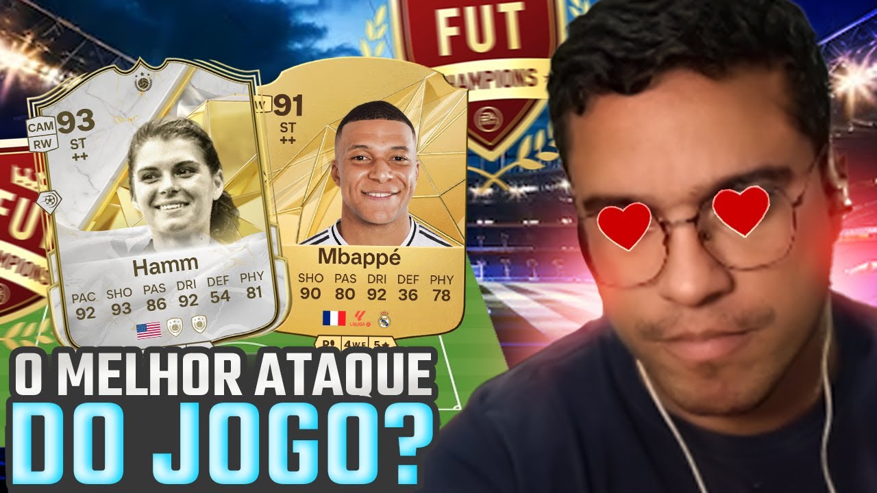 UMA DUPLA APELONA NO ATAQUE DA WL! EA FC 25 || Wendell Lira