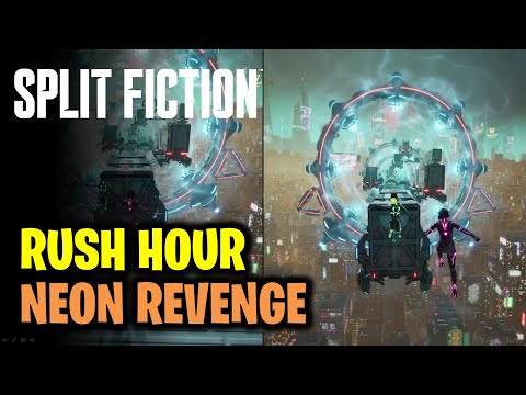 Rush Hour Walkthrough | Neon Revenge | Split Fiction