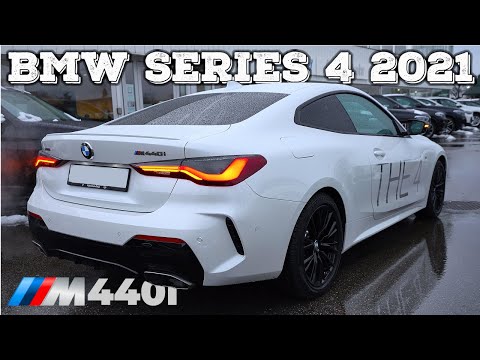 New BMW 4 Series Coupe M440i 2021 Review Interior Exterior