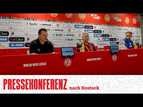 Press conference after F.C. Hansa Rostock | Matchday 7 | #alwaysWalking #onlytherwe