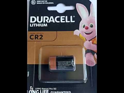 Duracell CR 123 Lithium Battery
