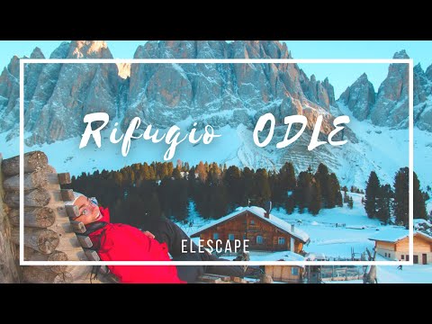 SLITTATA AL RIFUGIO ODLE- GEISLERAM | VAL DI FUNES | DOLOMITI