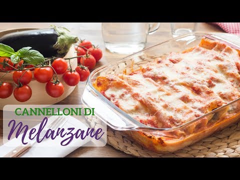 Cannelloni Ripieni di Melanzane | Ricetta Involtini di Melanzane e Pasta al Forno | 55Winston55