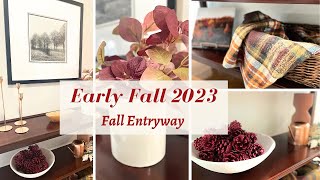 COZY EARLY FALL DECORATE WITH ME 2023 | FALL DECORATE WITH ME | CREATING FALL AMBIENCE |