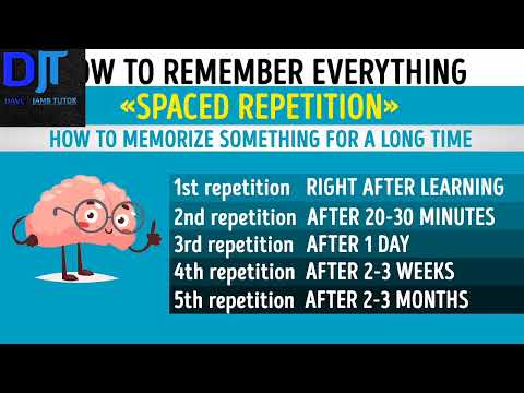 11 Secrets to Memorize Things Quicker Than Others by DJT