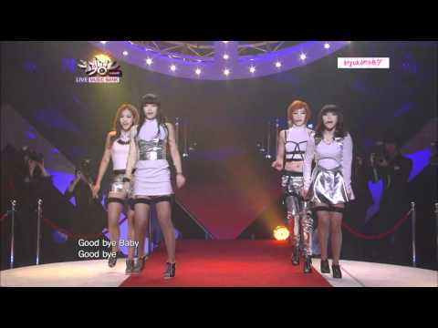 [110805]Miss A - Good-bye Bady @ KBS Music Bank