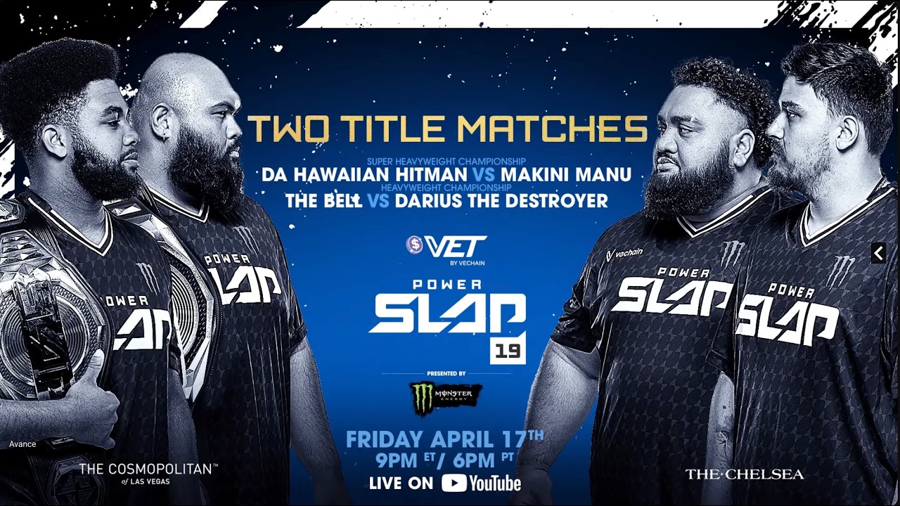 Power Slap 19 en VIVO y en ESPAÑOL | Prelims