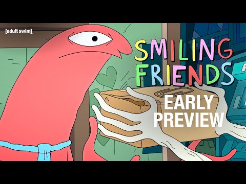 S2E3 PREVIEW: Allan's Paperclip Search | Smiling Friends | adult swim