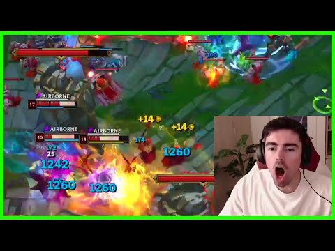 Midbeast Sqeezed His Ball Over 3 People - Best of LoL Streams 2364