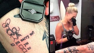 11 PROPUESTAS DE MATRIMONIO MÁS INCREÍBLES DE TODOS LOS TIEMPOS