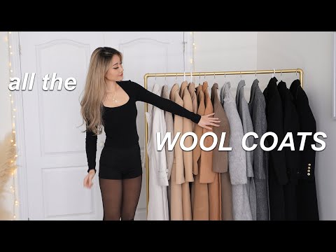 the best 15 wool coats you need ❄️ warm + stylish