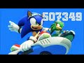 Numbers 1 To Amy Rose And Cream The Rabbit Number
