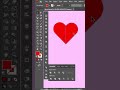 Heart Logo Design Heartbeat Icon Love Graphic Design Shorts