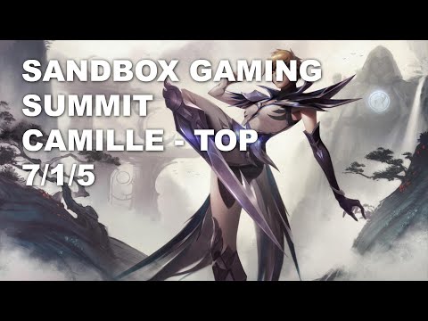 SANDBOX Gaming Summit Top Camille vs Aatrox - KR Master Patch 10.9